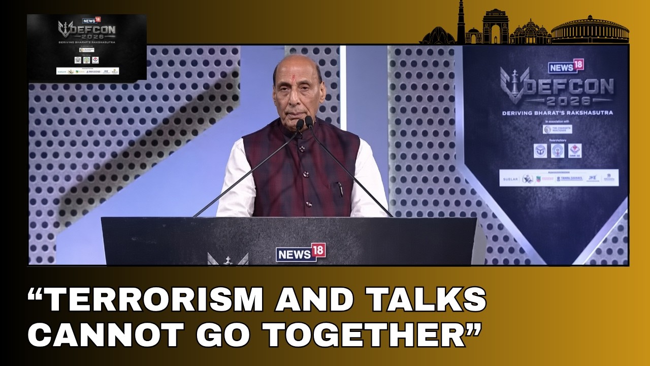 India Will No Longer Tolerate Nuclear Blackmail: Rajnath Singh Hails OpSindoor At News18 DEFCON 2026