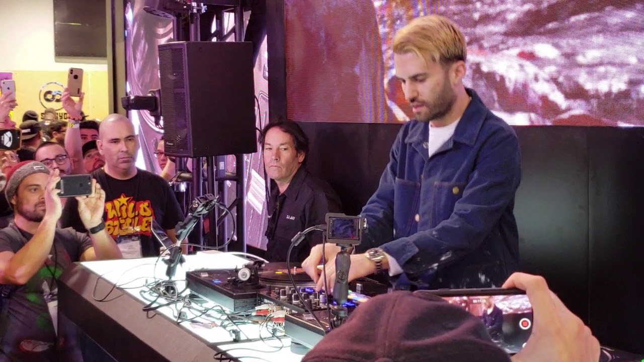 A-TRAK AT NAMM 2019 PIONEER DJ BOOTH