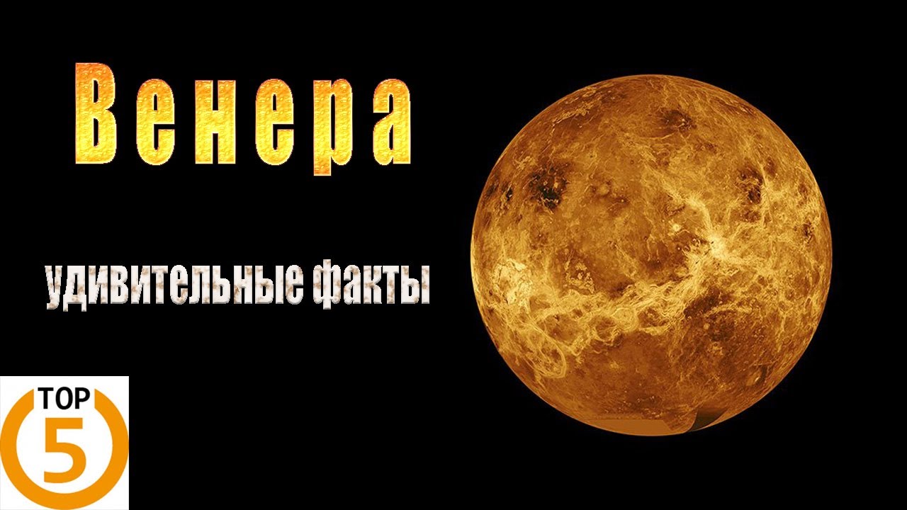 Удивительные факты о планете Венера. Топ 5