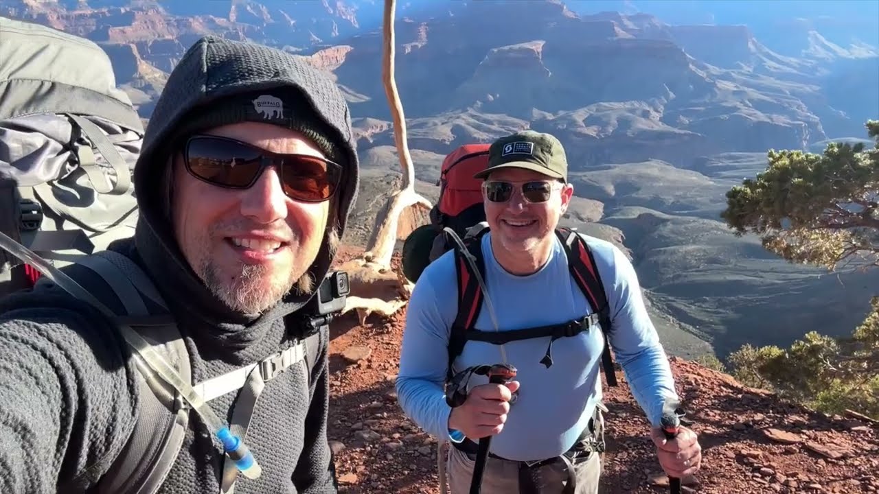 HIKING THE GRAND CANYON SOUTH KAIBAB & CLEAR CREEK TRAIL