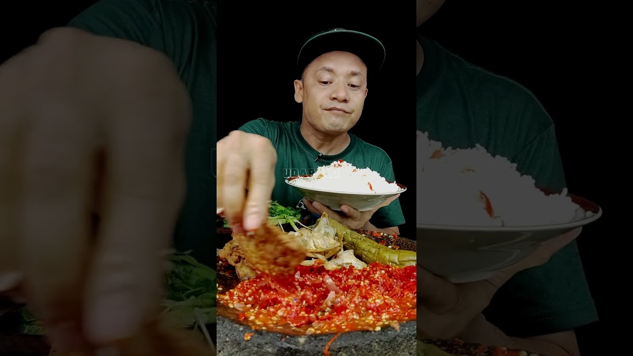 BIAR GAK LUPA CARA NGUNYAH DIGANJEL DULU DIKIT, IKAN ASINNYA BIKIN NAGIH BANGET #Udapalo
