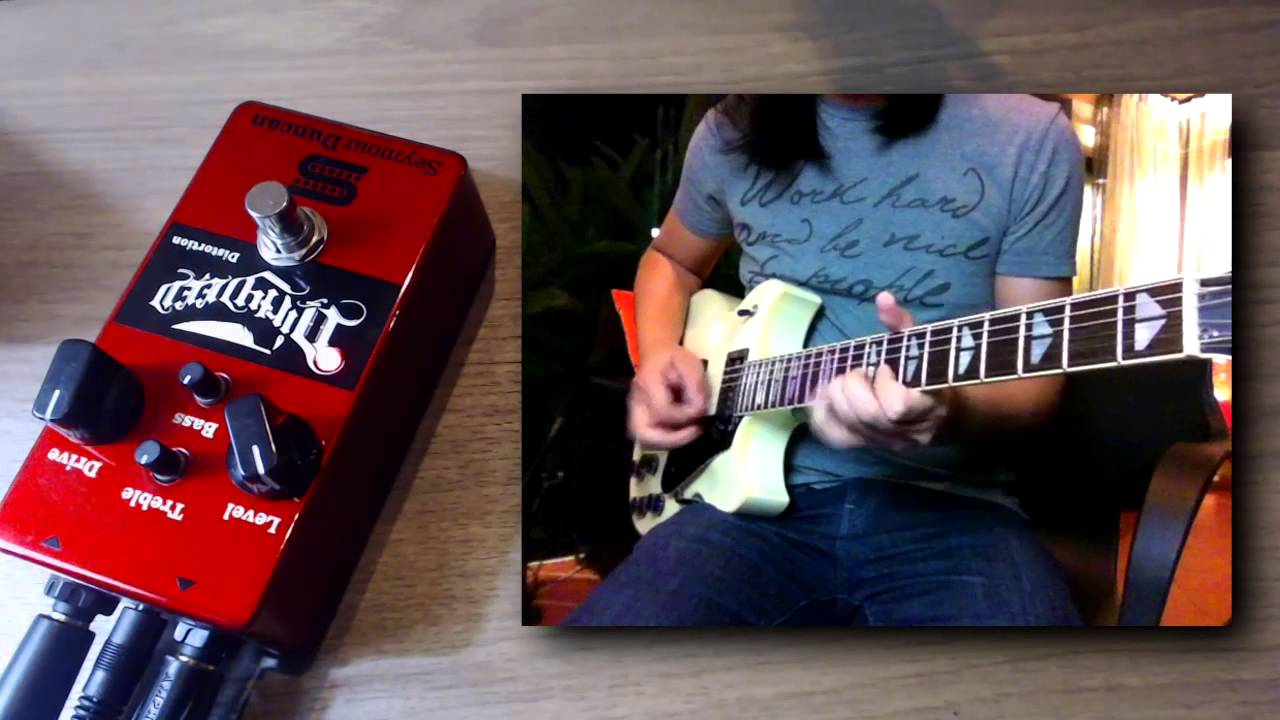 Seymour Duncan Dirty Deed Distortion Pedal demo