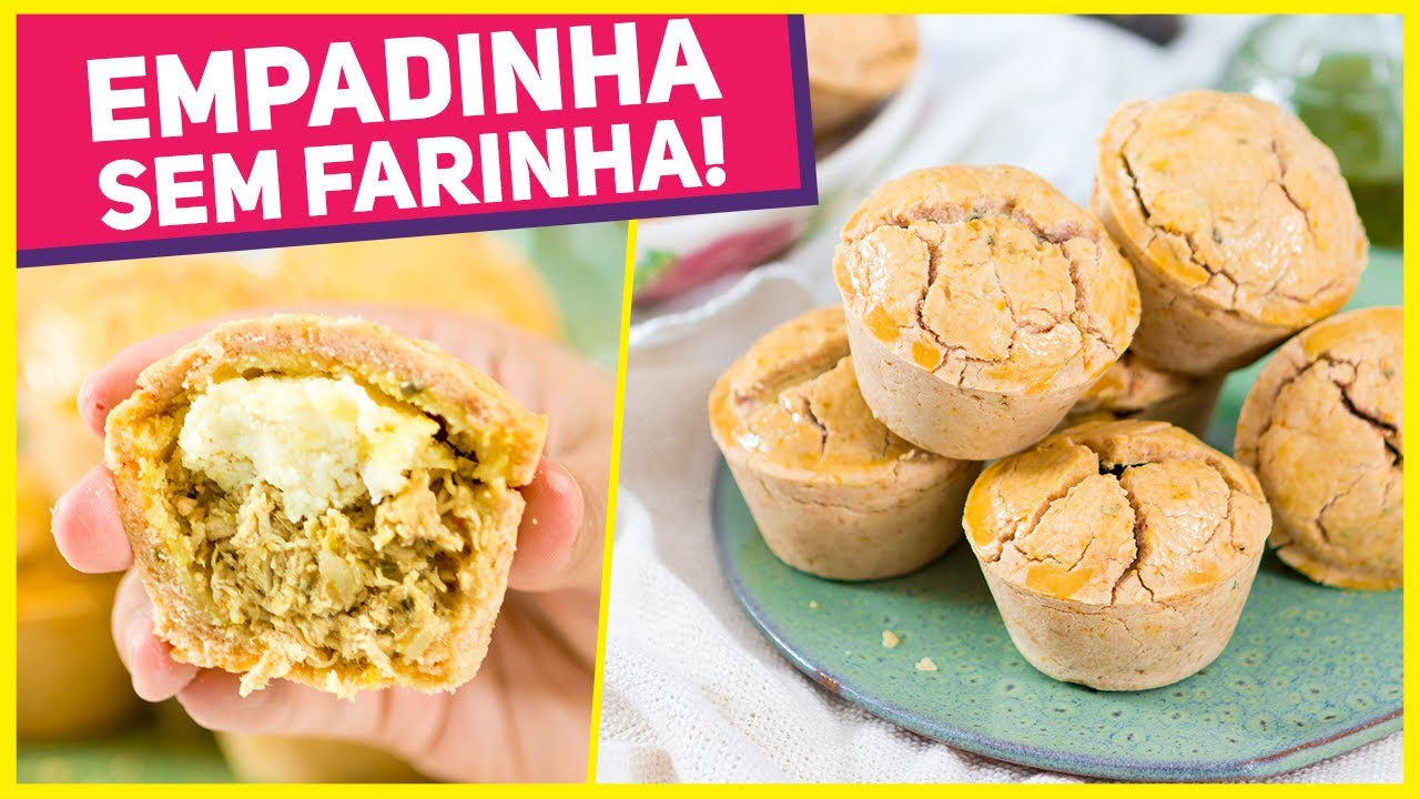 EMPADINHA SEM FARINHA QUE DERRETE NA BOCA! Receita Incrível sem Glúten | Receitas de Minuto 633