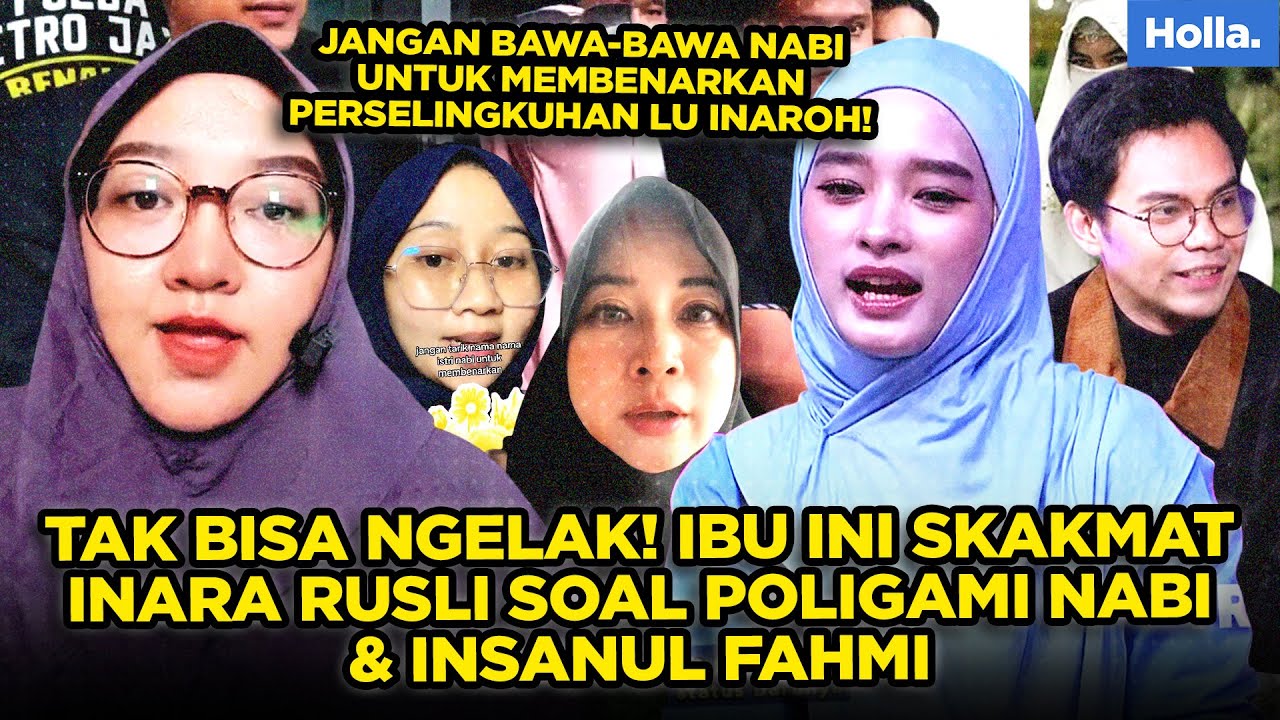 TAK BISA NGELAK! IBU INI SKAKMAT INARA RUSLI SOAL POLIGAMI NABI & INSANUL FAHMI