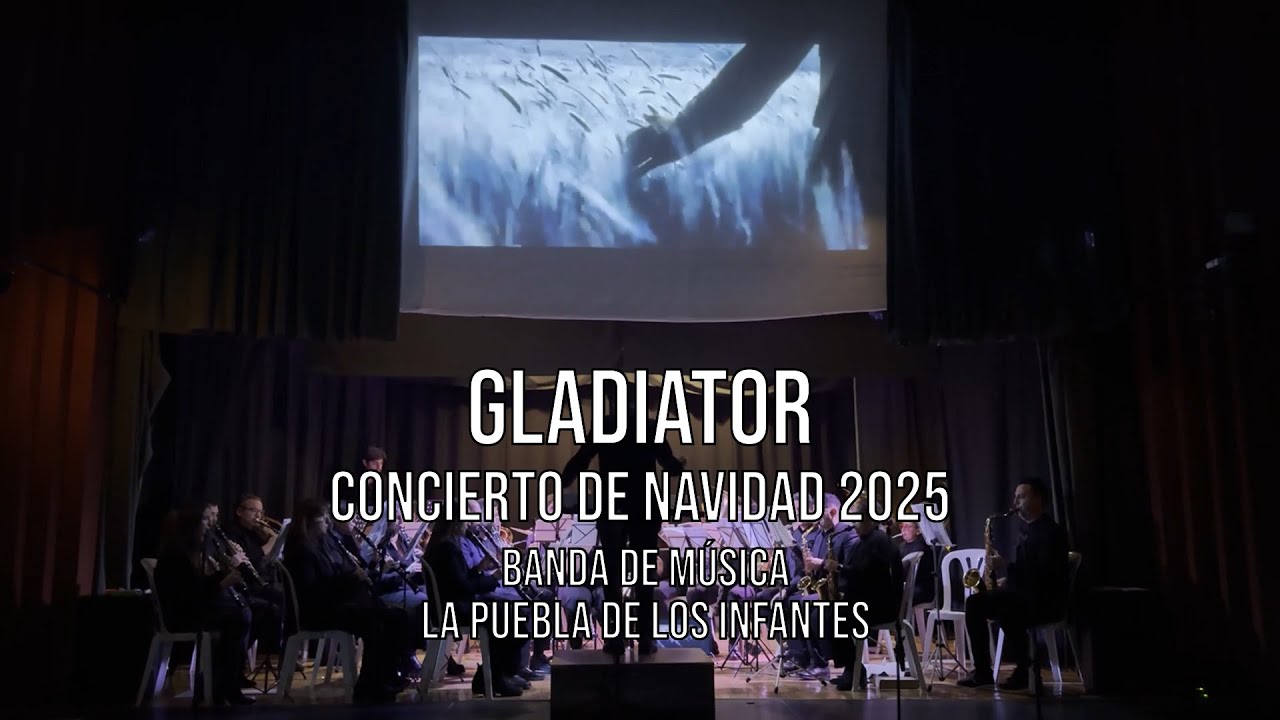 GLADIATOR | Concierto de Navidad 2025 | LA PUEBLA DE LOS INFANTES (SEVILLA)