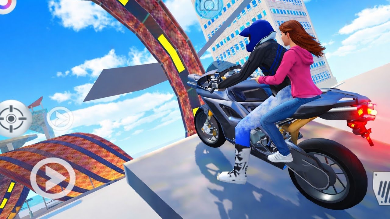 😱Black Super Bike – Nonstop Full Speed Action Drive🔥_3D Driving Class Simulator 