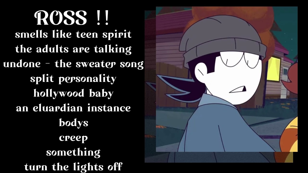 ROSS ~ || spooky month playlist ⚡