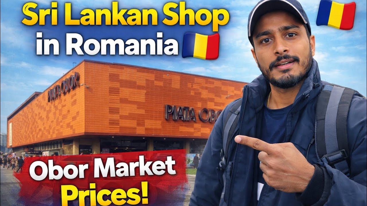 Sri Lankan Shop in Romania 🇷🇴 | Obor Market Prices | Bucharest Vlog#romania#obormarket#bucharest 