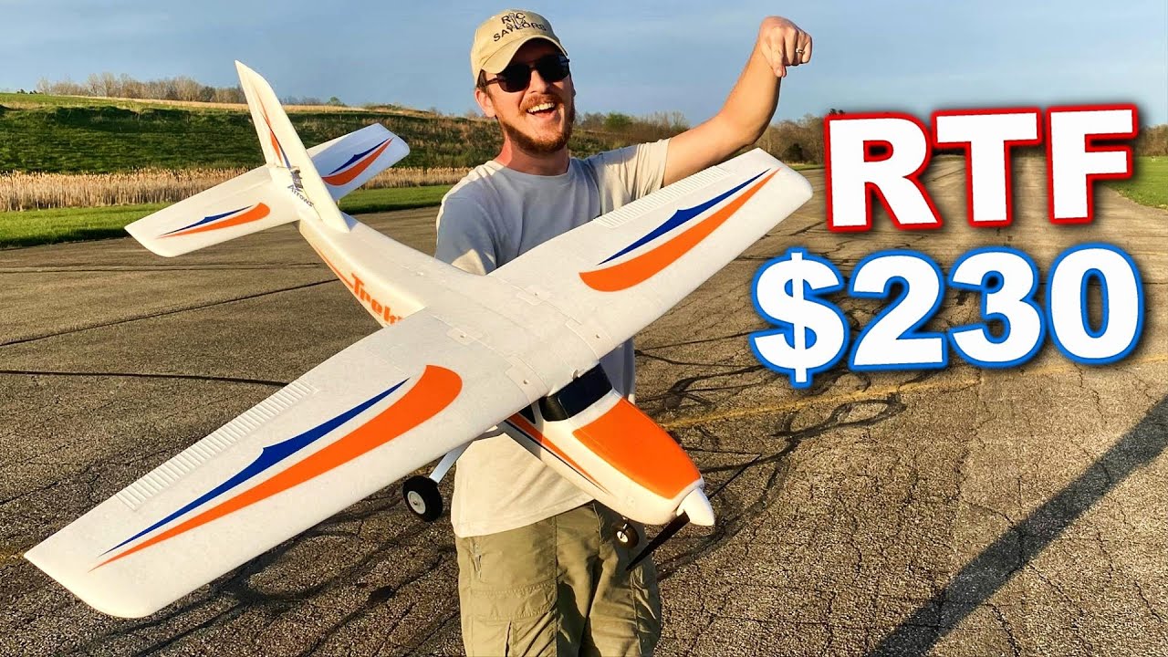 EVEN the POLICE like the Arrows Trekker! - Beginner RC Plane