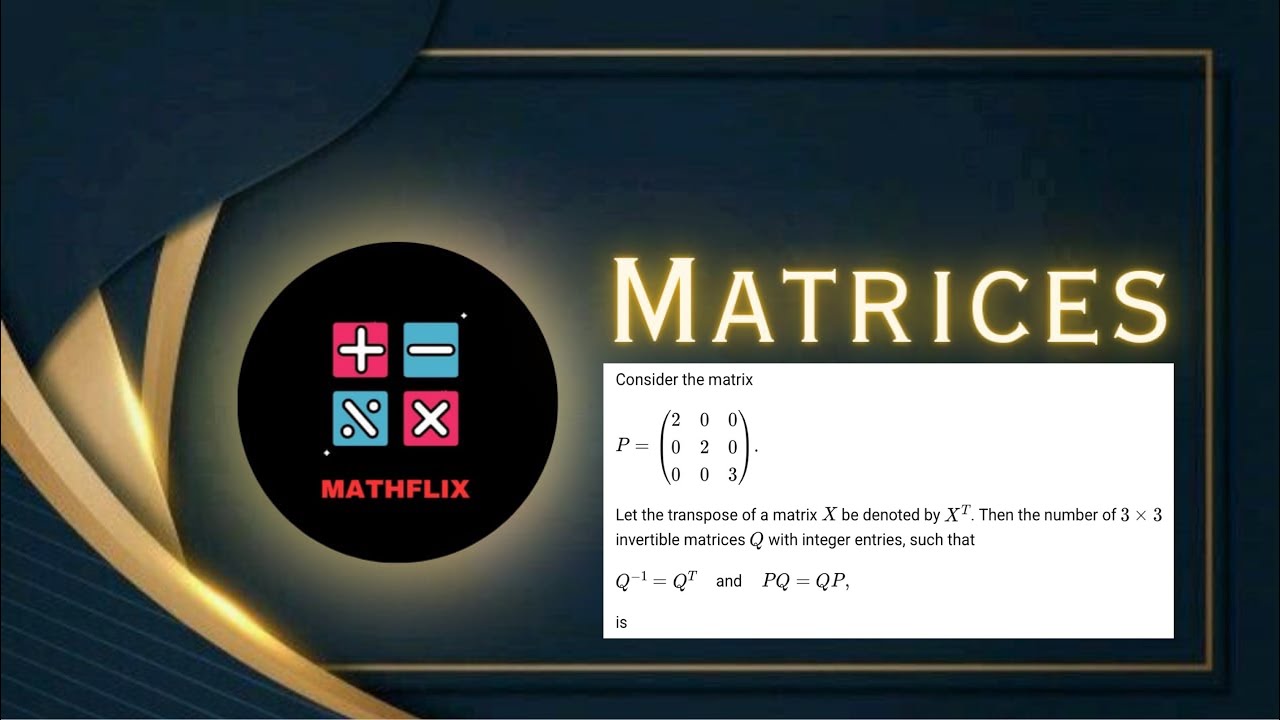 H4_Consider the matrix P=[2 0 0 0 2 0 0 0 3] let the transpose of a matrix X be denoted by X^t.