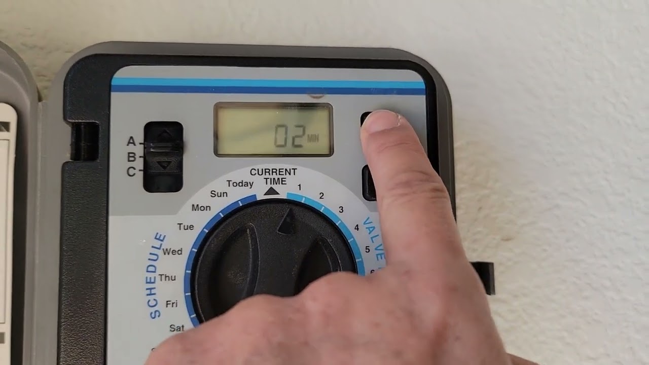 Irritrol RD-600 Manual operation and hidden trick