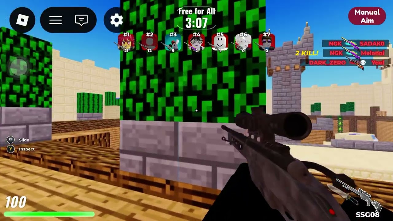 Roblox sniper arena comeback ( like and sub for more content)