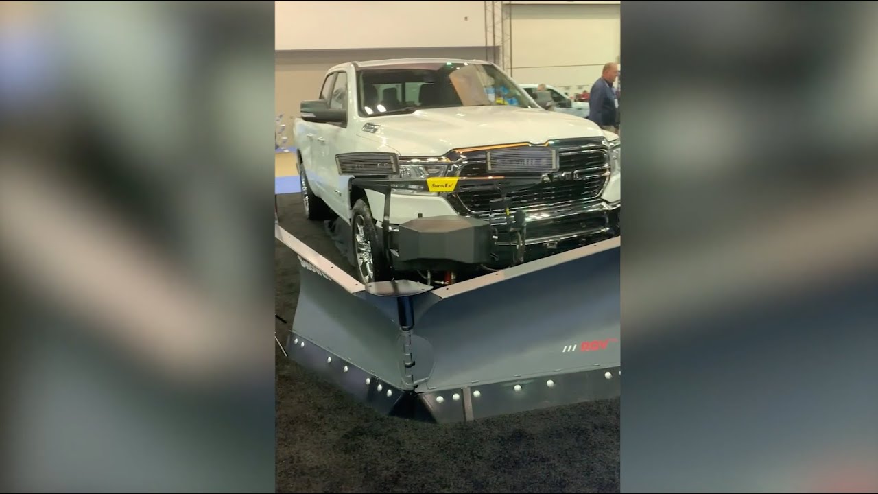 SnowEx® RDV® V-Plow Reveal at The 2020 NTEA Work Truck Show