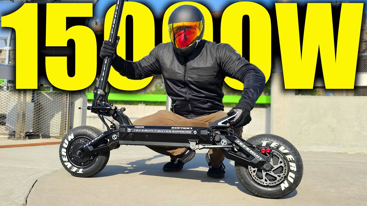 Best Electric Scooter To Ride Fast in 2025 Teverun 7260R V4