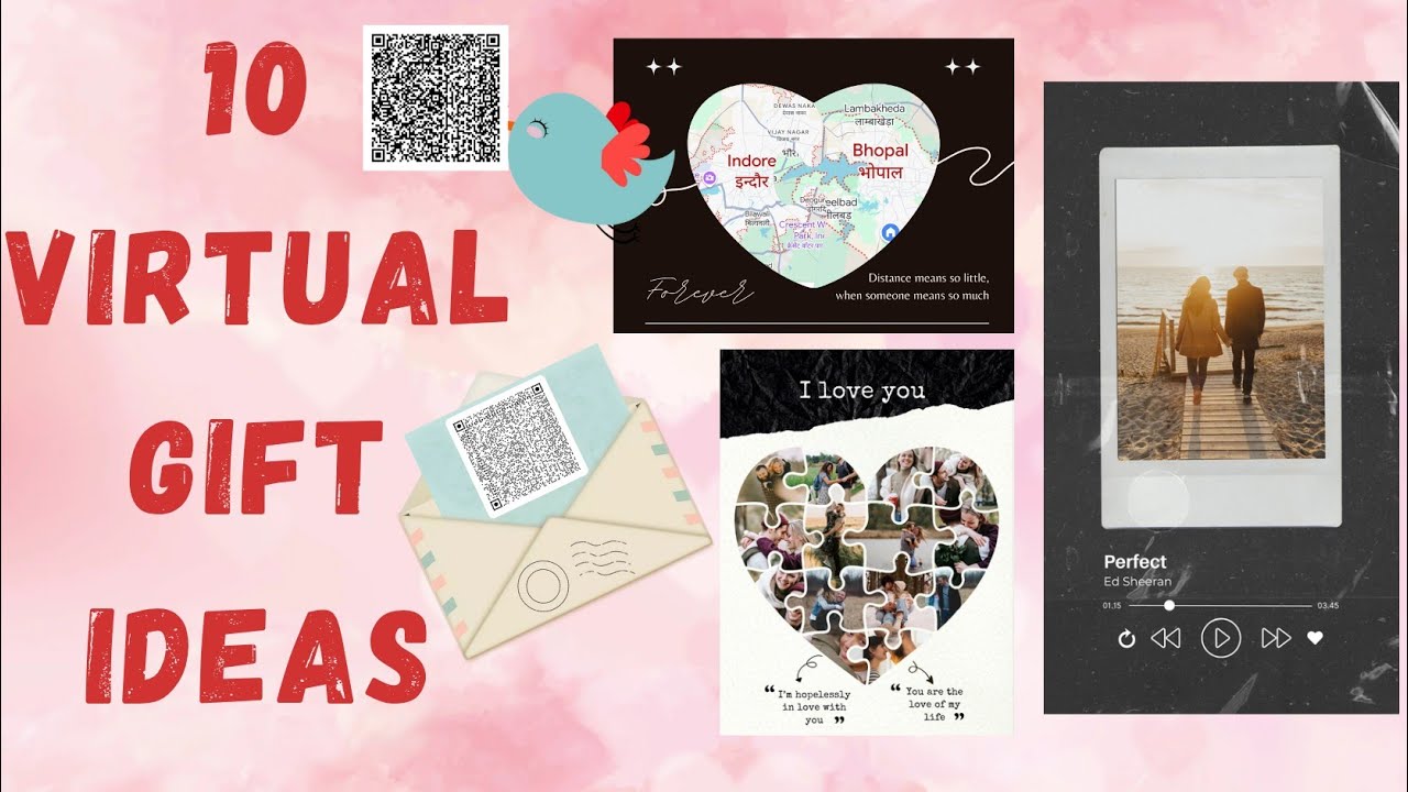 10 Online gift ideas for couples | Long distance virtual gift | Digital gifts