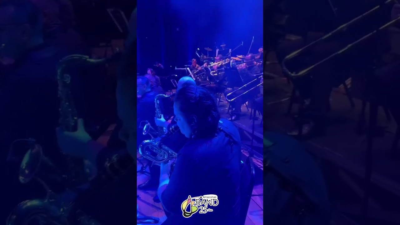10 momentos de um dos shows da Amazonas Band, na última edição  do Amazonas Green Jazz Festival