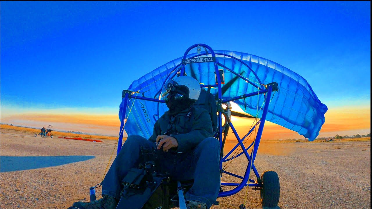 Sunday Morning Fun Powered Parachute flight