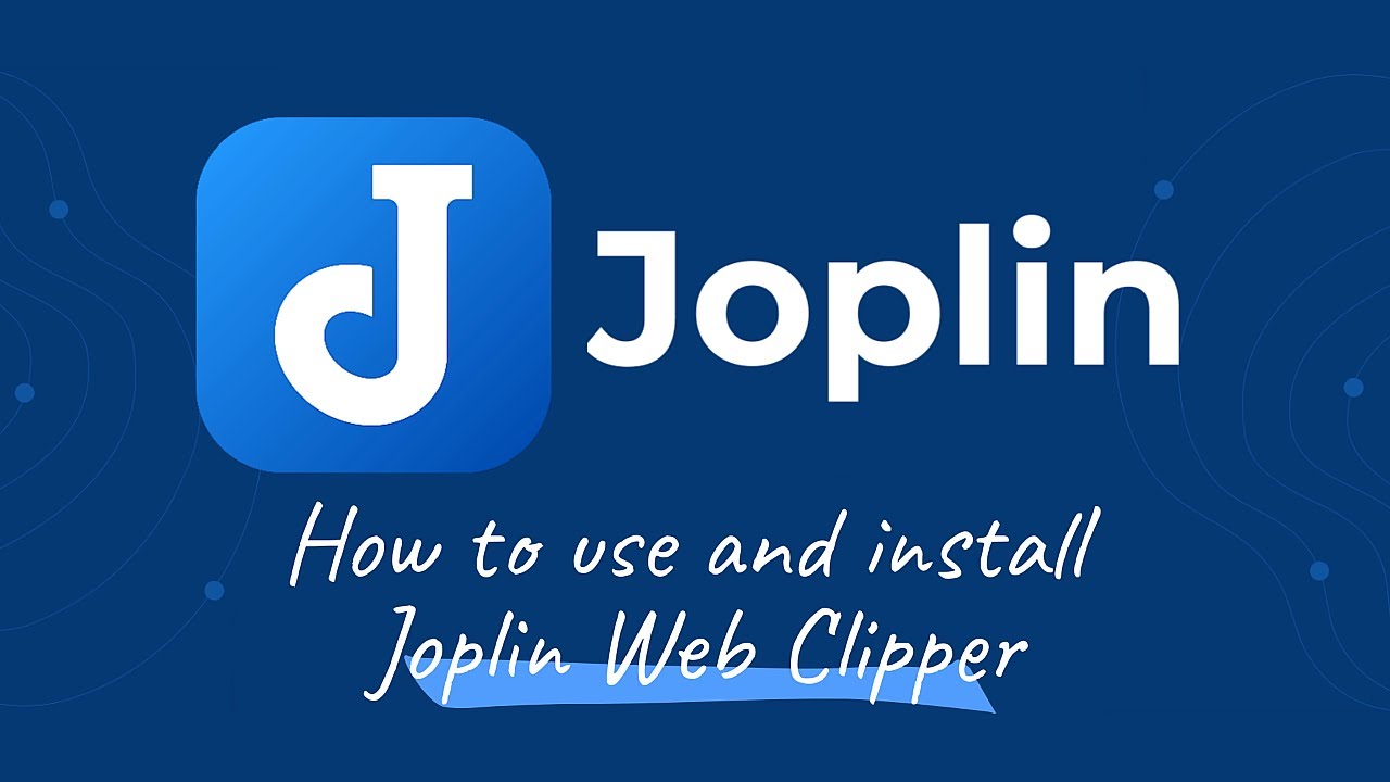 How to install and use Joplin Webclipper - Joplin