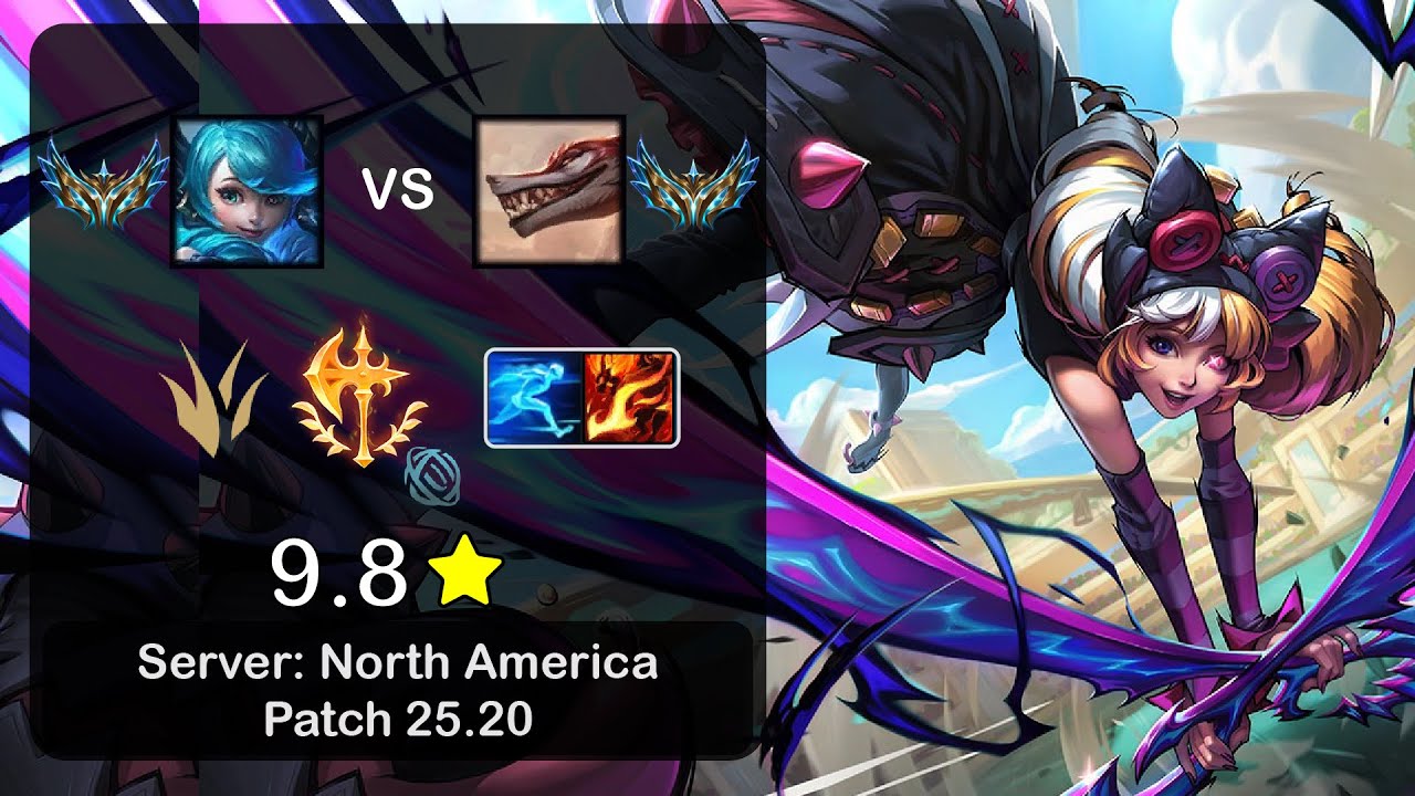 Gwen Jungle vs Naafiri - NA Challenger - Patch 25.20