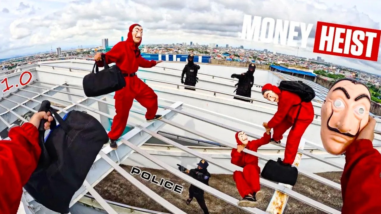 BEST OF Parkour Police Vs MONEY HEIST!! ESCAPE from Police | ACTION FULL STORY POV |2026 POV Movie