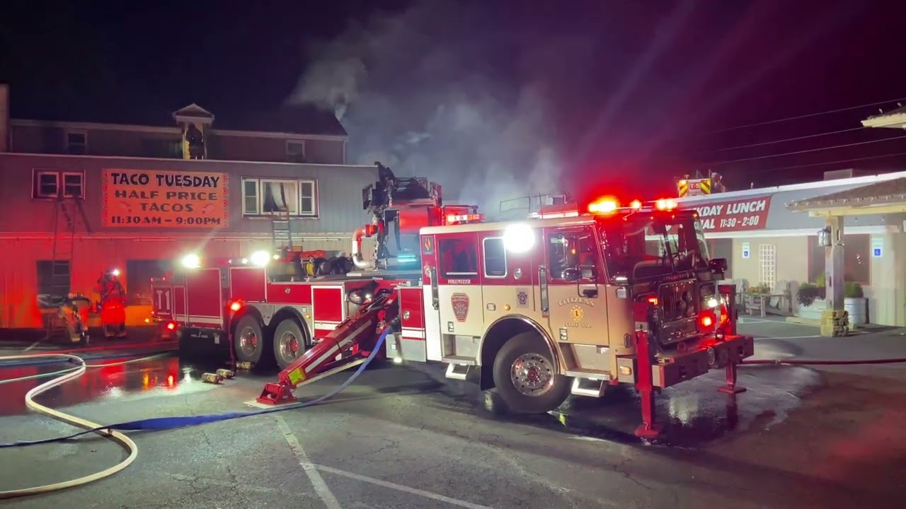 7/11/26 - Campbelltown, PA Restaurant Fire Horseshoe Pike
