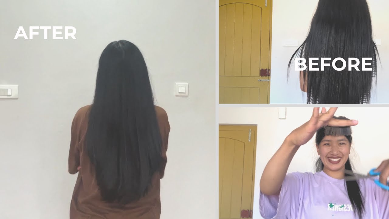 Я сама себе подстриглась ✂️|| Сделай сам