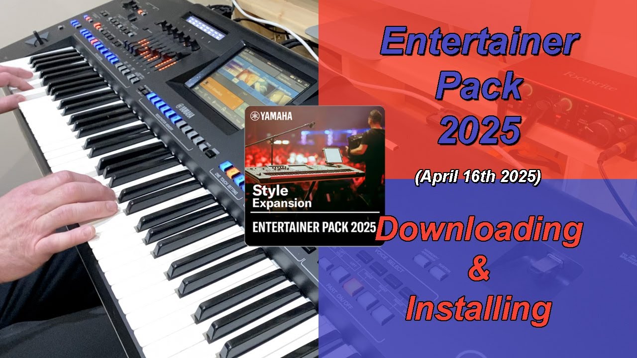 Genos 2 Entertainer Pack 2025 Expansion Downloading & Installing & Quick Look