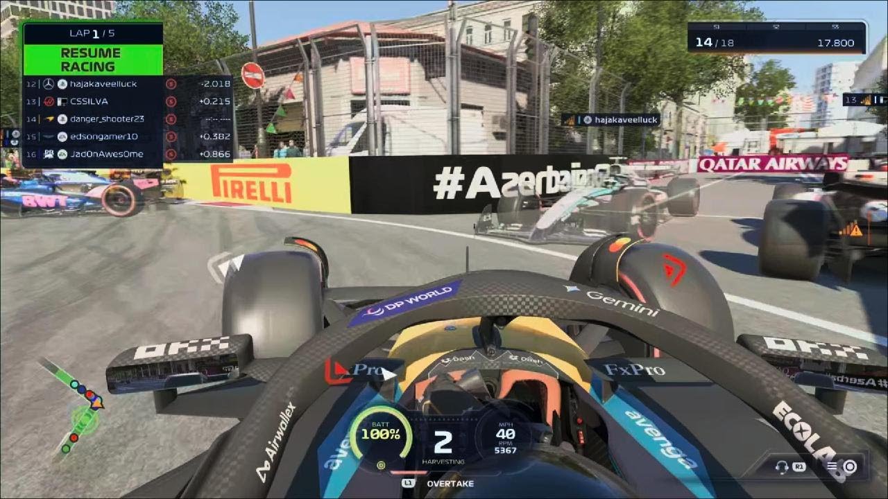 F1 25 | Monza & Baku Turned Into A Demolition Derby