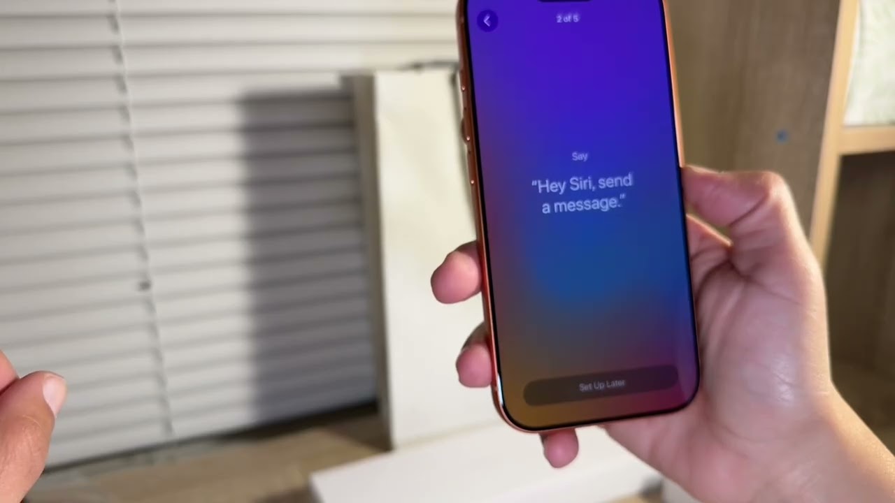 New iPhone 17Pro inboxing 
