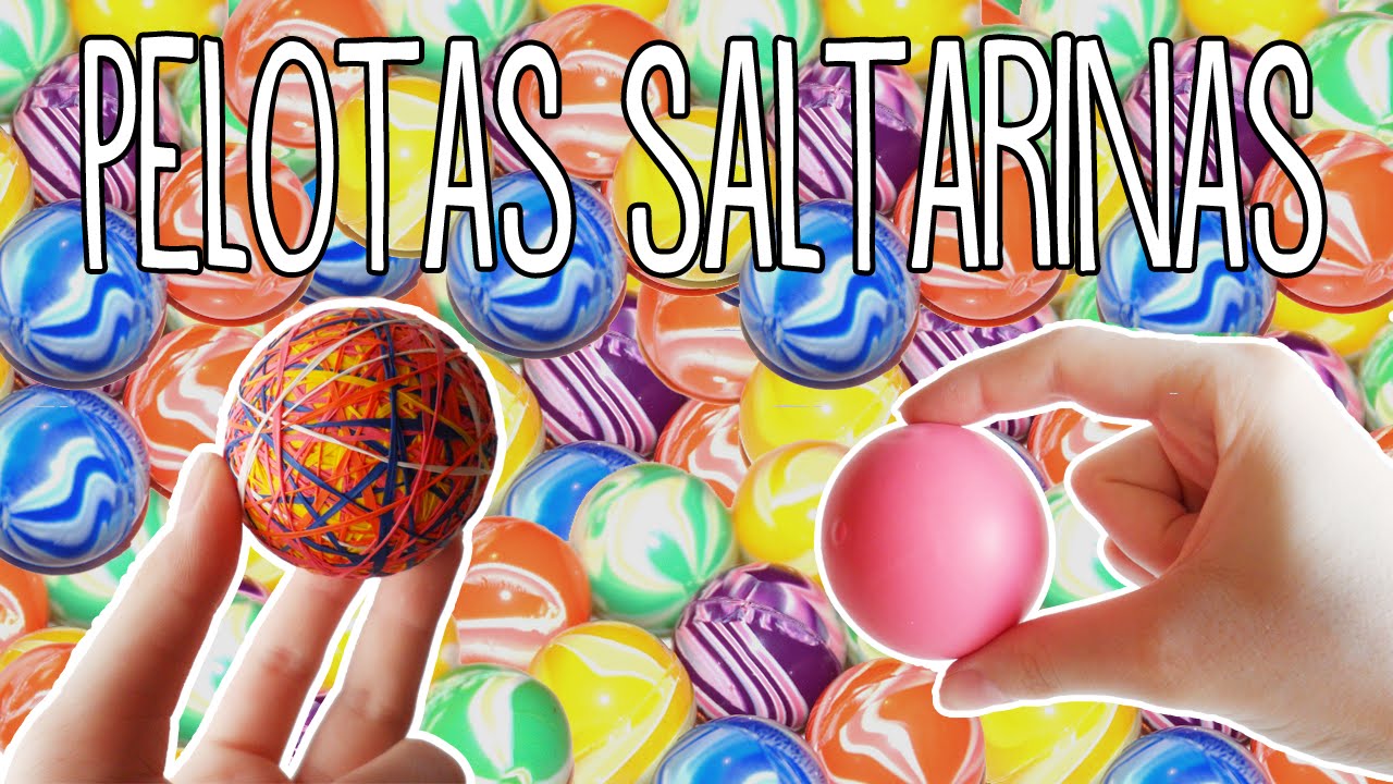 Como hacer pelotas saltarinas, fácil (3 Ideas) - Tutoriales Belen