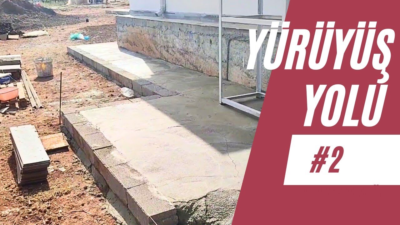 Yürüyüş Yolu ve Klima Dış Ünite Çeliği Beton Dökümü | Merdoz