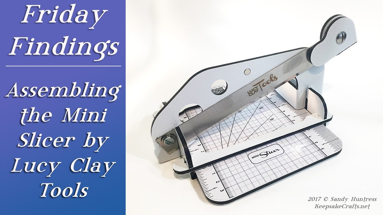 How To Assemble the Mini Slicer by Lucy Clay Polymer Clay Tools-Friday Findings Tutorial