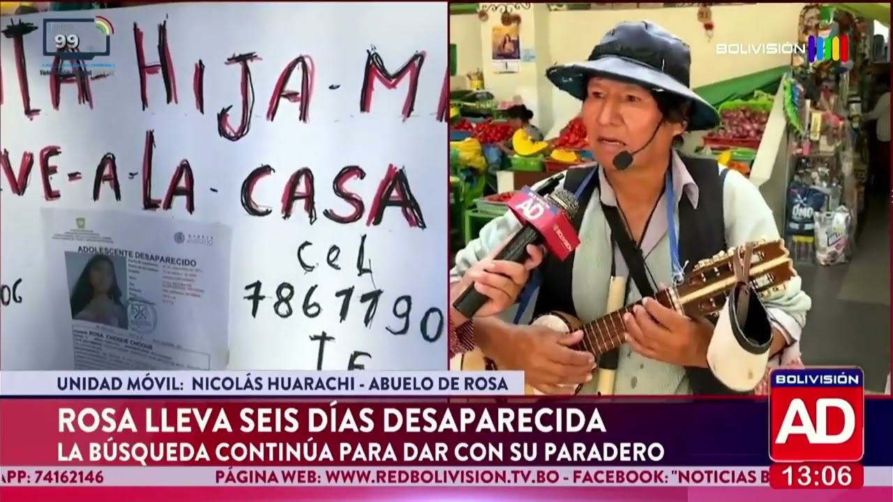 En la búsqueda de Rosa en Tarija tras seis días sin rastro