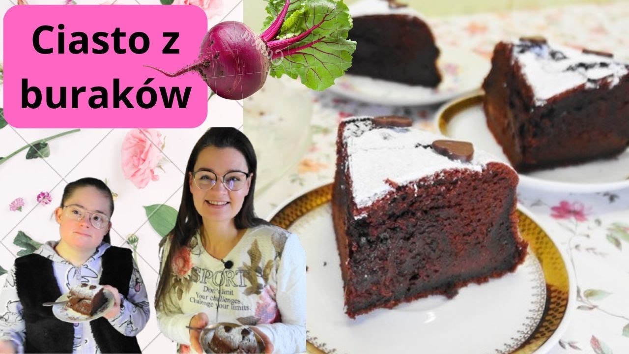 ❤️To jest HIT - CZEKOLADOWE CIASTO skradnie Ci serce! Nikt nie zgadnie, że to ciasto jest z BURAKÓW!
