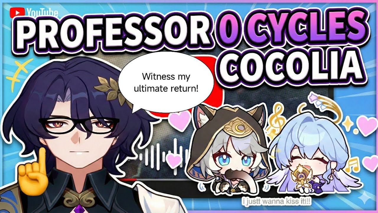 Professor's coming back! Dr. Ratio E0S0 0 Cycles MoC 12 HSR 3.8 Cocolia 4M7 HP!