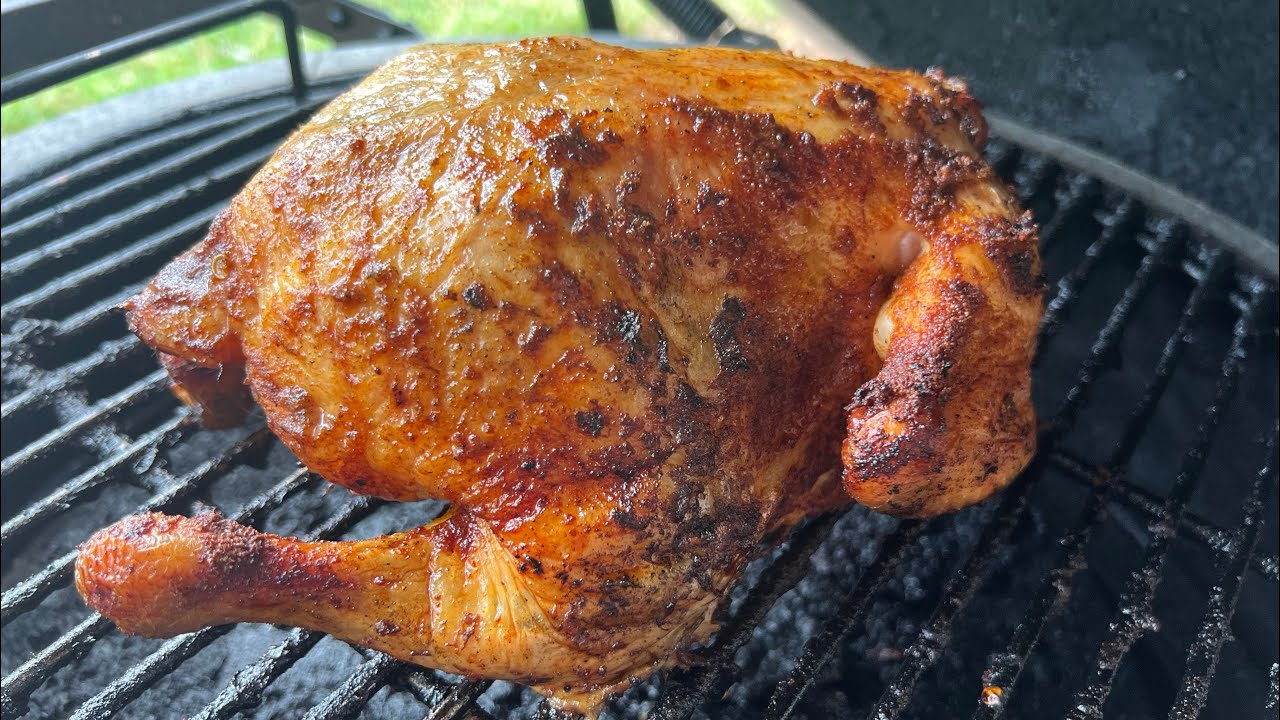 How to Grill the Most Succulent Whole Stuffed Chicken!