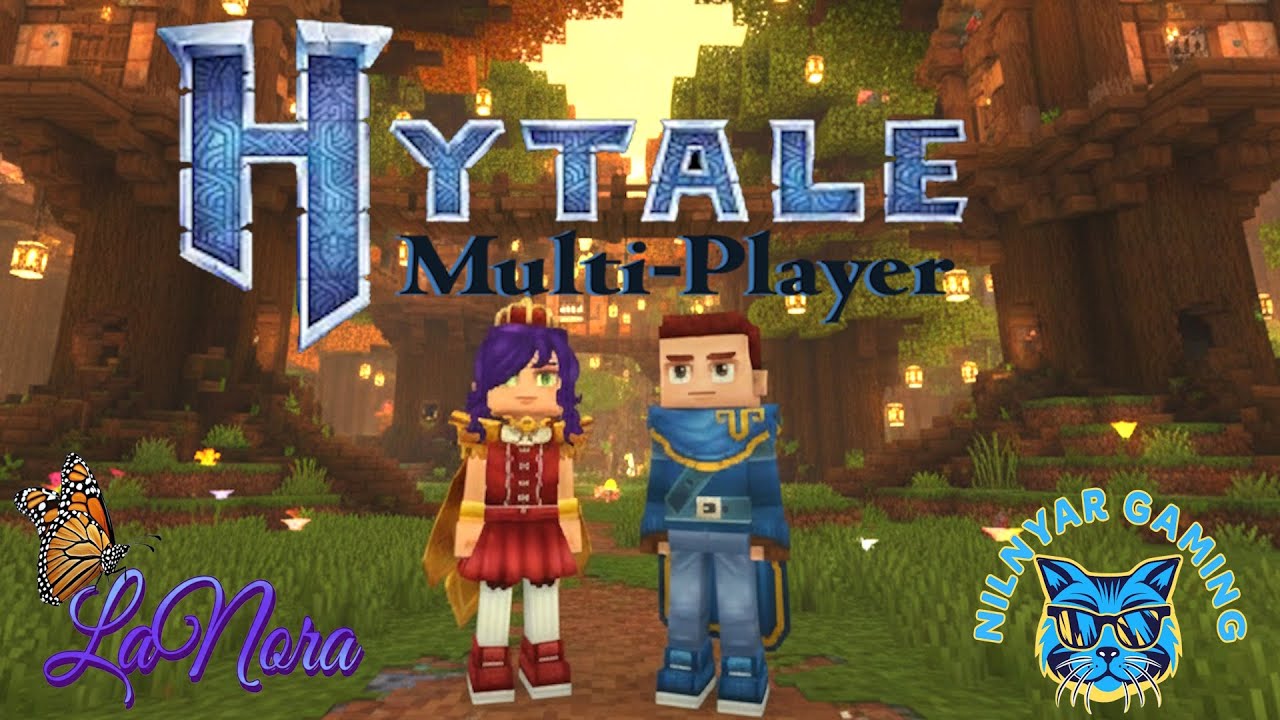 Adventure with NIlnyar  🦋Both Hit 1K SUBS🥰  Hytale ep2
