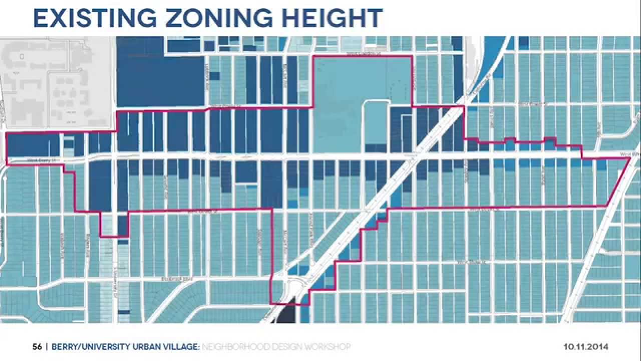 Berry/University Urban Village Design Charrette