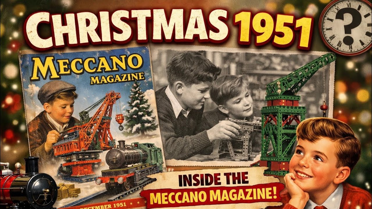 Рождество 1951 года: закулисье журнала Meccano, определившего облик послевоенной Британии.