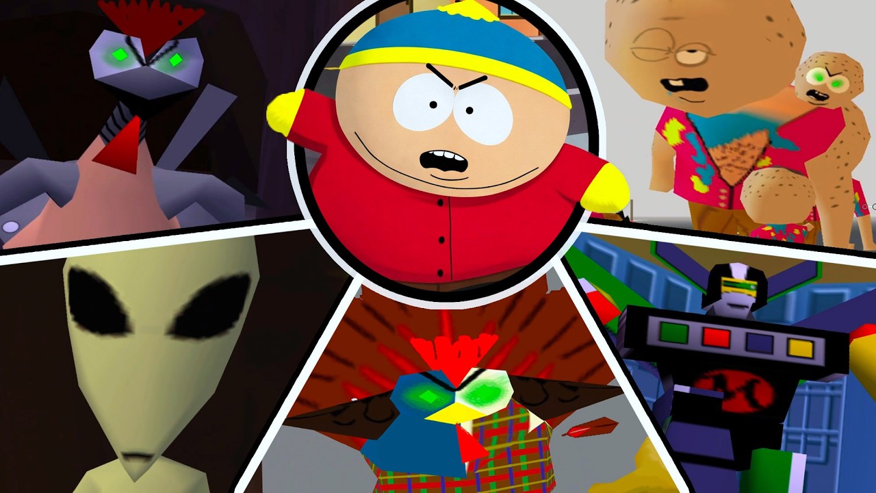 South Park 64: Все боссы + концовка (N64) 4k