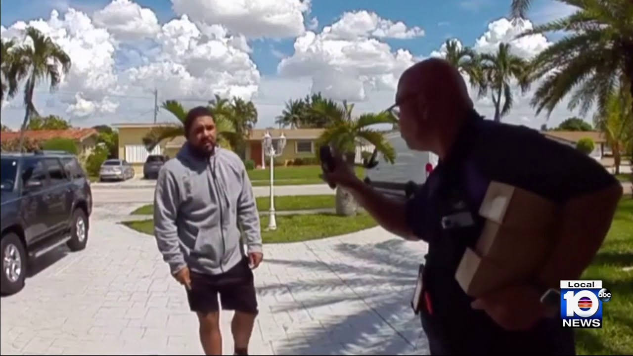 FedEx driver thwarts would-be crook looking to take packages from Hialeah home