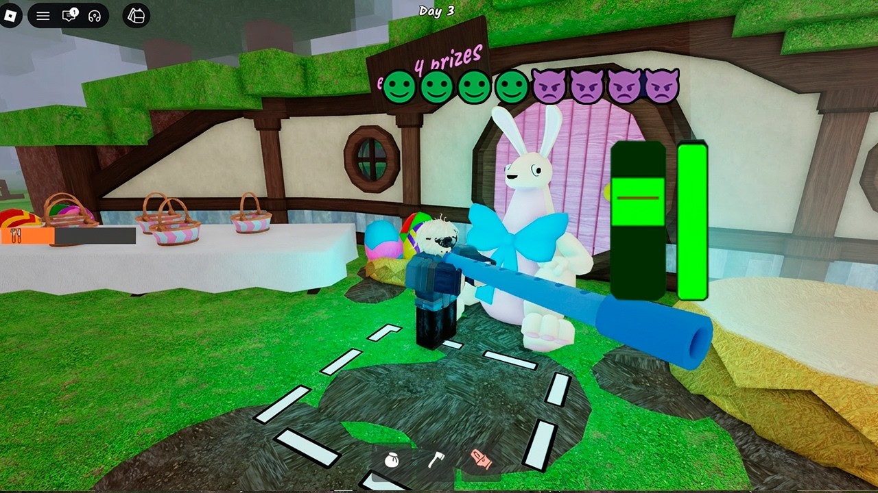 Сan I Tame The EASTER BUNNY in 99 Nights in The Forest ROBLOX