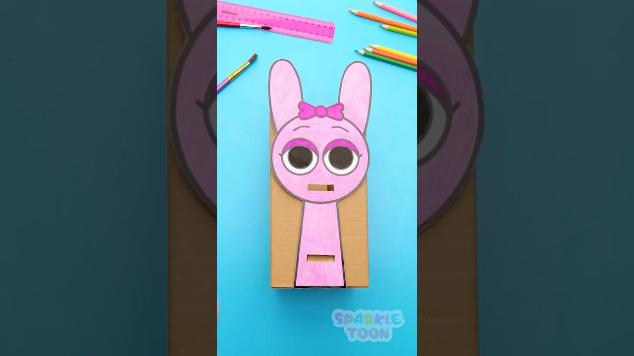 Kids😺 Let's learn Colors with Sprunki Toy 🩷 🩵 💛