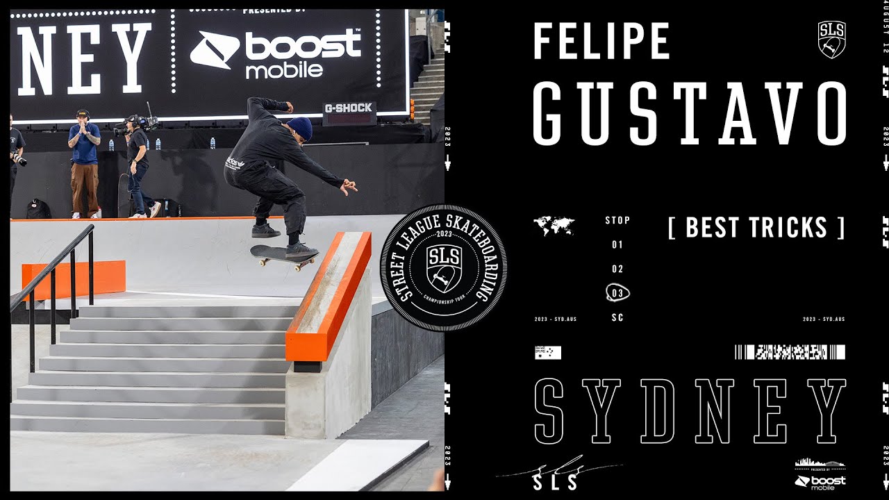 How Felipe Gustavo Won SLS Sydney | Best Tricks