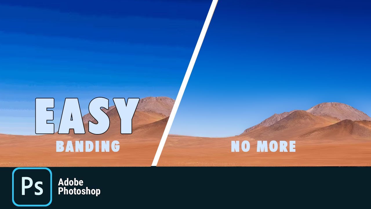 Turn On This Setting to Fix Banding in Gradients! - Photoshop Trick