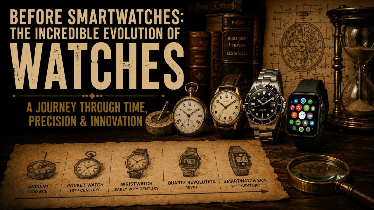 Before Smartwatches: The Incredible Evolution of Watches