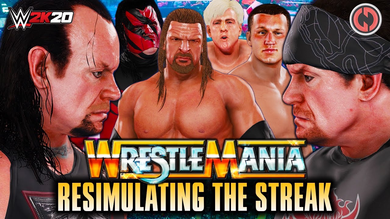 RESIMULATING THE UNDERTAKER'S WRESTLEMANIA STREAK! (PART 2) | WWE 2K20