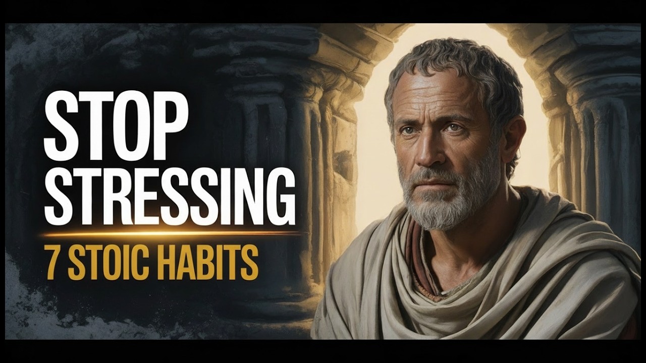 7 Stoic Habits That Eliminate Stress and Anxiety | Stoicism for Inner Peace.