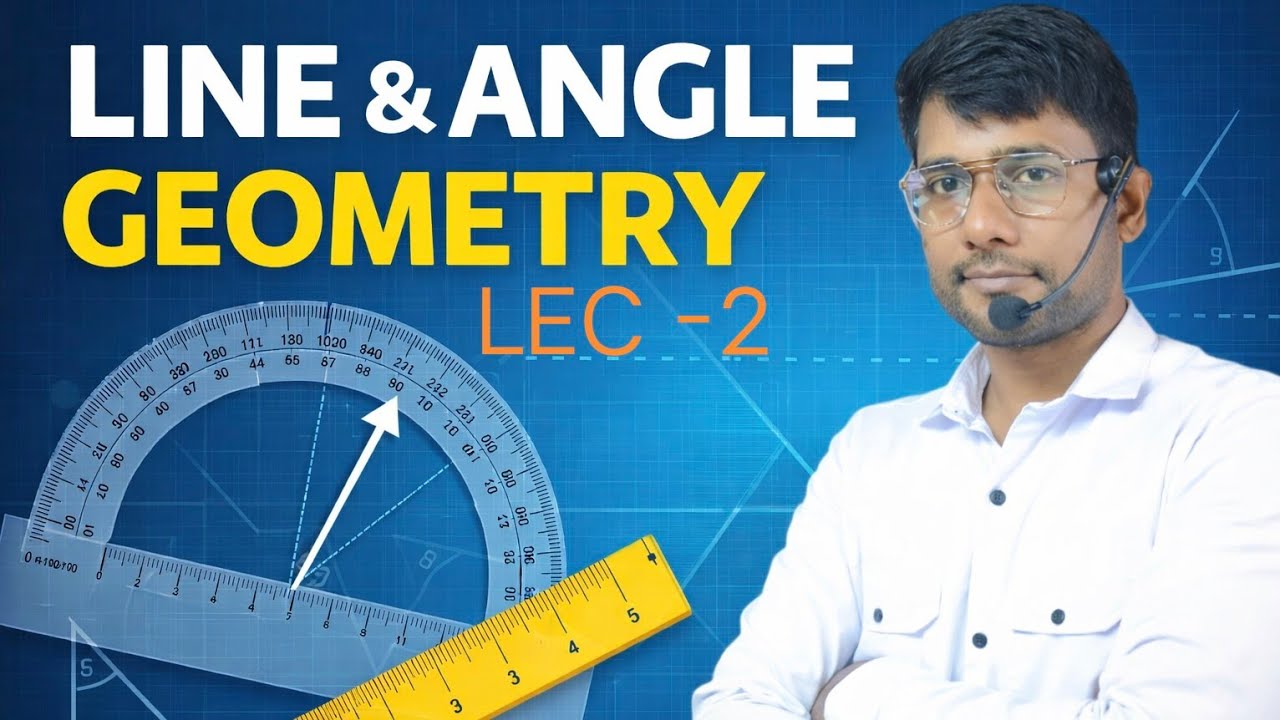 Geometry Line & Angle | आसान Tricks | SSC Bank Railway