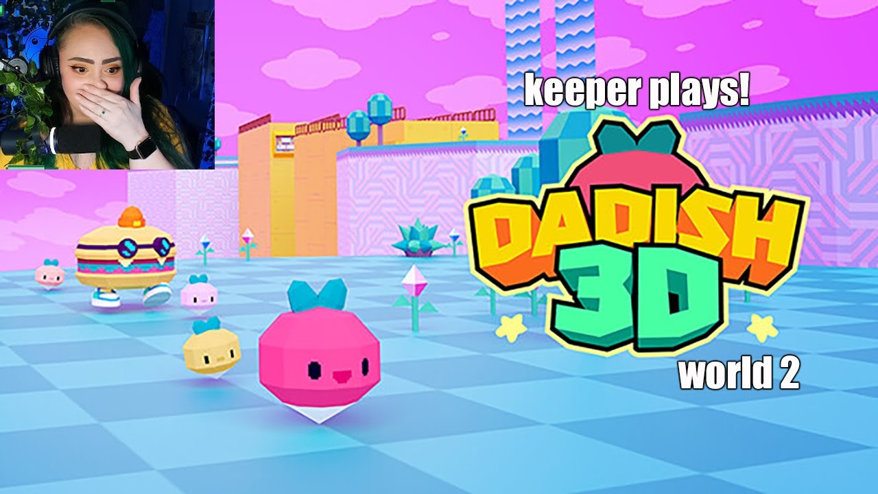 Dadish 3D: World 2 | Keeper Plays!